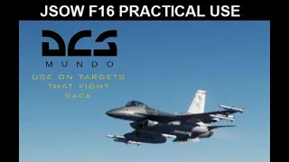 DCS WORLD: F16 JSOW PRACTICAL DEPLOYMENT AGM-154A