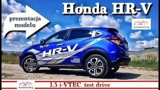 HONDA HR-V 1.5 i-VTEC 130KM AutoMotoVlog