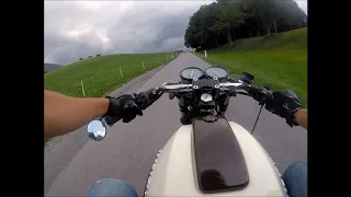 Moto Guzzi V50 cafe racer - Little ride through austrian alps