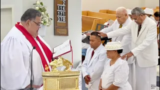 Official Ceremony Osigafeagaiga Ekalesia Faapotopotoga Kerisiano Samoa Plumpton & Nepo ma Sara Anae