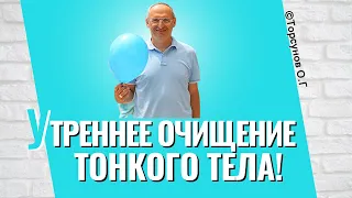 Утреннее очищение тонкого тела, чтобы остановить механизм разрушения! Торсунов лекции