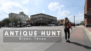 Surprisingly Good Antique Finds In Bryan, Texas // Antique Shopping // Antique Furniture //