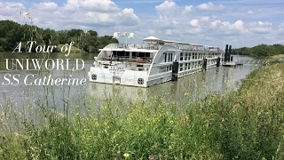 A tour of Uniworld SS Catherine on our France River Cruise