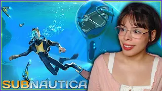 Playing Subnautica for the first time