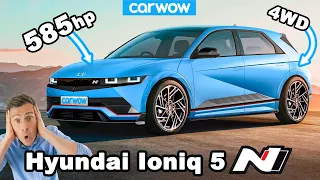 New 585hp Hyundai Ioniq 5 N: the AMG A45—slaying EV hyper hatch!