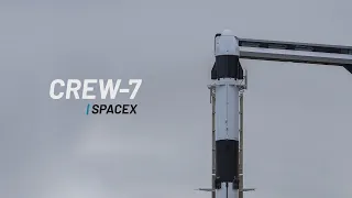 🔴EN DIRECT LANCEMENT SPACEX CREW-7 (VOL HABITÉ - 4 astronautes - lancement spatial) [FR]