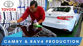 Toyota CAMRY & RAV4 Production In U.S | Full Factory Tour!