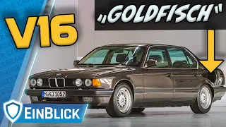 BMW 767iL (E32) - Der V16-Prototyp GOLDFISCH: Ende einer goldenen Ära!