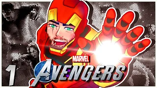 MARVELS AVENGERS! - BLIND Walkthrough Gameplay (PC) - AVENGERS ASSEMBLE! - Part 1