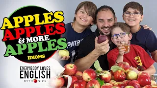 🍎"Apples" idioms explained. Everybody Loves English.