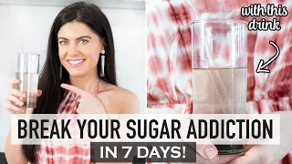 My Secret Drink to BANISH Sugar Cravings Instantly | How to Reduce Sugar Cravings Instantly!