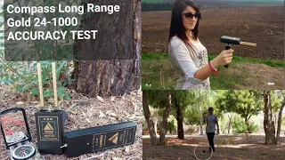 COMPASS LONG RANGE GOLD 24-1000 ACCURACY TEST- Made in Greece,TH.PH