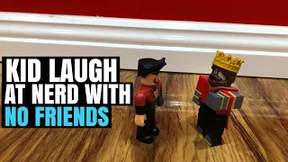 Kid LAUGHS At Nerd With NO FRIENDS, They Instantly Regret it| Abucako27