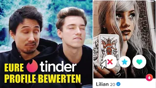 TINDER PROFIS bewerten euer TINDER Profil (feat. Uwu-boy)