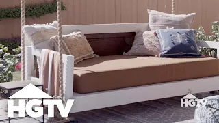 Hanging Daybeds | Extreme Makeover: Home Edition | HGTV