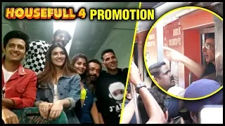 Akshay Kumar With HOUSEFULL 4 Cast Going BOMBAY To DELHI In Train | Promotions