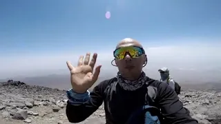 Ascending to Mount Ararat  5165m in Turkey #ağrıdağı 🇹🇷 #hike #climbing  #turkey #mountains @Mjgram