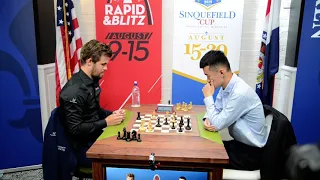 Magnus Carlsen can't stop mate, Ding Liren wins 2019 Sinquefield Cup Awesome finish!