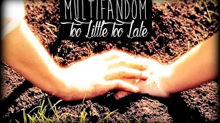 Multifandom || too little too late