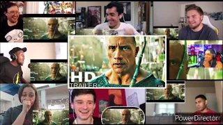 Black Adam Trailer Reaction Mashup