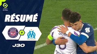 TOULOUSE FC - OLYMPIQUE DE MARSEILLE (2 - 2) - Highlights - (TFC - OM) / 2023-2024