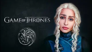 Как сделать грим Дайенерис| Game of thrones| How to do Dayeneris makeup | Cosplay