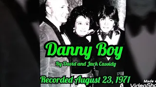 David Cassidy  - Danny Boy (with Jack Cassidy) (1971 Television Recording)