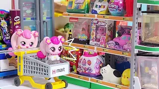 Will 👼 Baby Tinping be able to finish shopping at 🛍️ Mart safely!?