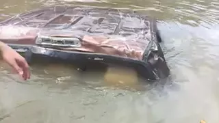 Louisiana flood in an f150