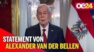 Neujahrsansprache von Bundespräsidenten Van der Bellen