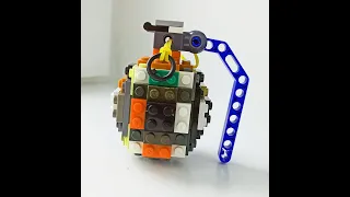 Как сделать боевую гранату из лего lego