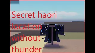 Roblox (DEMON SLAYER BURNING ASHES) how to get secret haori without thunder breathing