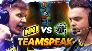 NAVI vs Spirit - CSGO Teamspeak at WePlay! Clutch Island