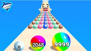 TikTok Gameplay Video 2023 - Satisfying Mobile Game Max Levels: Marble Run 3D Ball Run 2048 Update