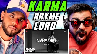 KARMA NARMAHAT FREESTYLE REACTION | AFAIK