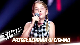 Józefina Karnkowska - "Chłopiec z gitarą" - Przesłuchania w ciemno | The Voice Kids Poland 3