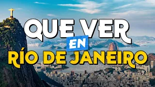 🧳️ TOP 10 Que Ver en Río de Janeiro ✈️ Guía Turística Que Hacer en Río de Janeiro