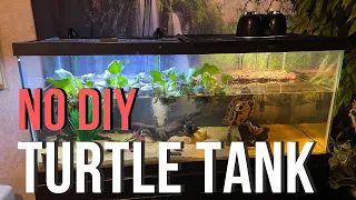 (NO DIY) TURTLE TANK SETUP! - EASY Beginner Turtle Aquarium