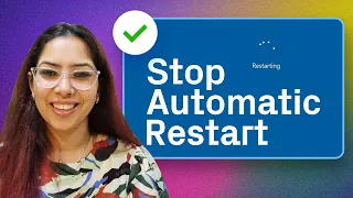 How To Stop Auto Restart Problem Windows 10/11 | Fix Automatic Shutdown and Reboot Problem