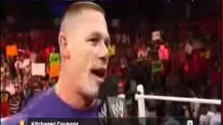 WWE Raw John Cena's Farewell Address-11,22,2010