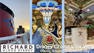 Disney Cruise Line Vlog 2022 - Disney Dream Embarkation Day