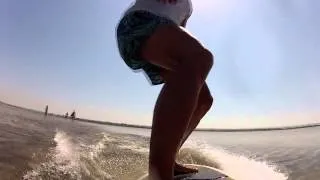 Funky skimboarding day с Маришкой