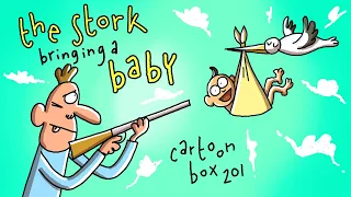 The Stork Bringing A Baby | Cartoon Box 201 | by FRAME ORDER | trying to get pregnant cartoon