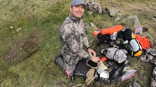 Stone Sheep Hunt 2023 - Gear Dump And A Mountain Goat - Part 2