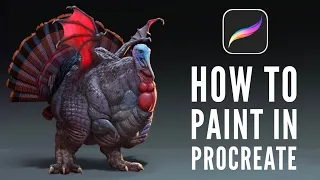 How to Digitally Paint In Procreate Pt. 1