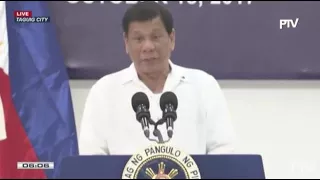 Duterte to give TV set to each jail cell at Camp Bagong Diwa