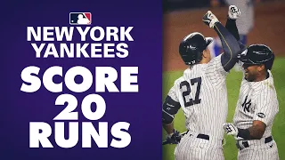 Yankees put up 20 RUNS (😱) on Blue Jays in crazy game!