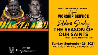 9/26/2021 11am | Elders Day Worship Service | Rev. Dr. Otis Moss III