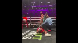 Caleb plant Amazing Knockout 🥊😱 #boxing #calebplant