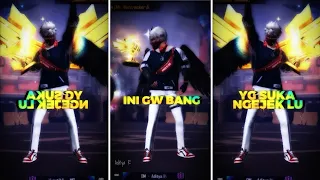 PRESET ALIGHT MOTION FF 😹 INI GW BANG YG SUKA NGEJEK LU 🎶